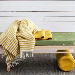 Klippan Yllefabrik Olle Organic Plaid 130x200 Cm, Light Grey -Textielwinkel klippan yllefabrik olle plaid 130x200 cm 6