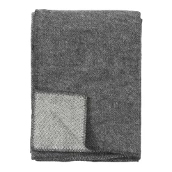 Klippan Yllefabrik Peak Wool Plaid 130x180cm, Grey