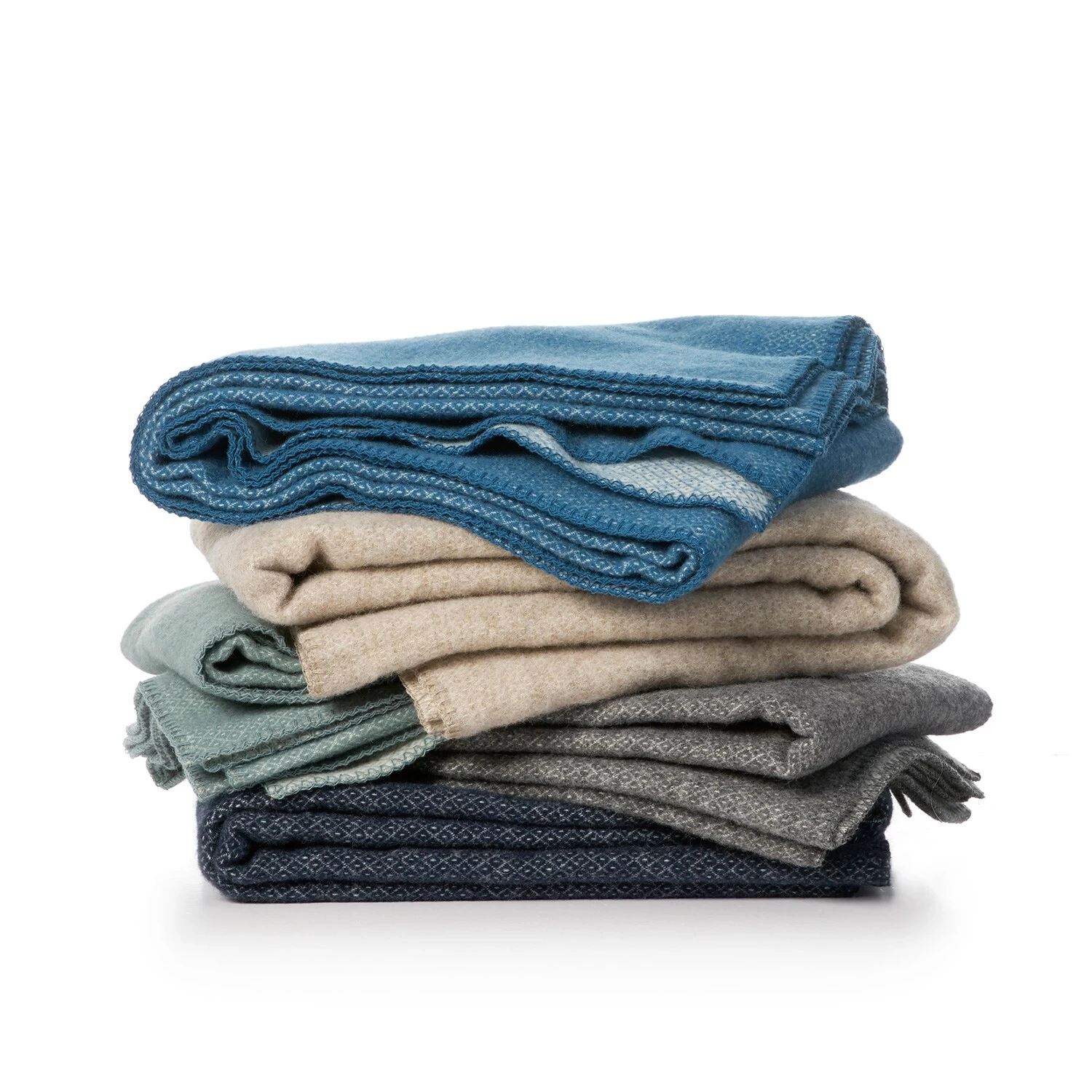 Klippan Yllefabrik Peak Wool Plaid 130x180 Cm, Beige 2 Klippan Yllefabrik Peak Wool Plaid 130x180 Cm, Beige - Afbeelding 2