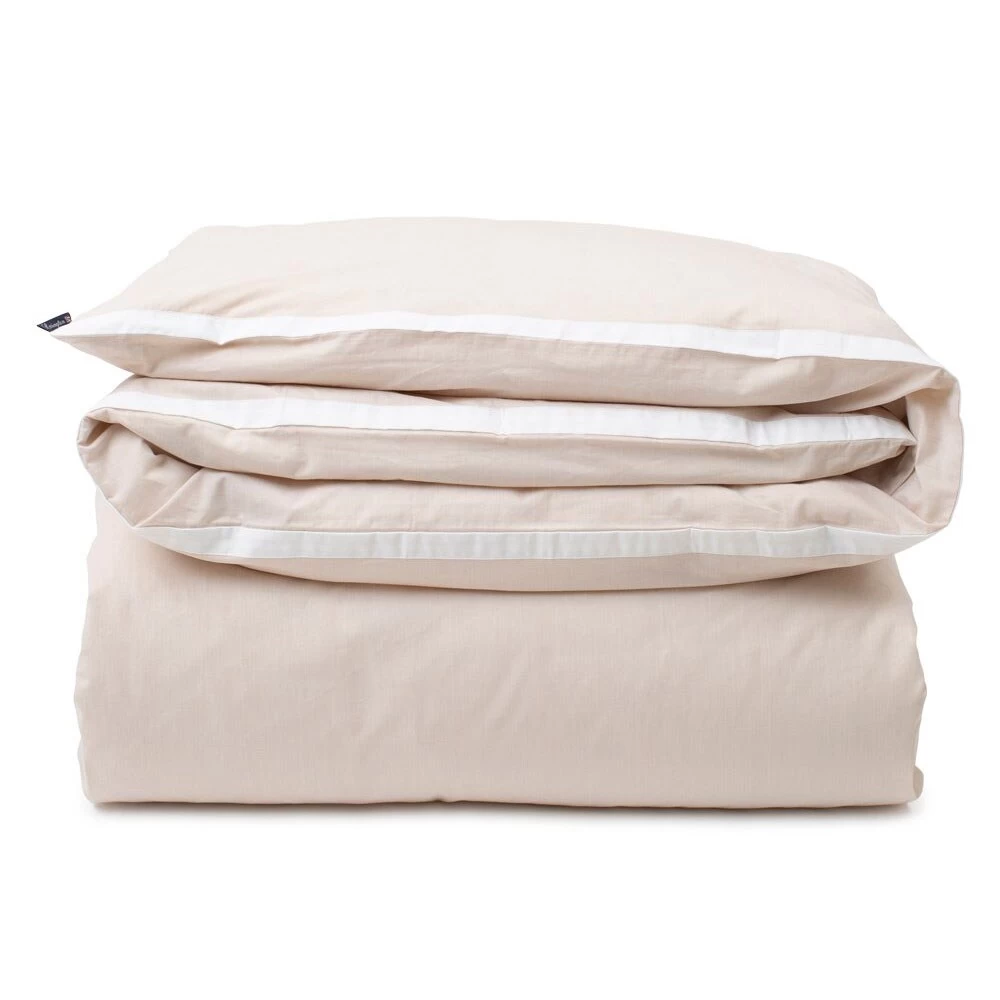 Lexington Seersucker Dekbedovertrek Beige / Wit 150x210 Cm 1 Lexington Seersucker Dekbedovertrek Beige / Wit 150x210 Cm