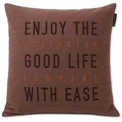 Lexington Good Life Herringbone Kussenhoes 50x50 Cm, Beige