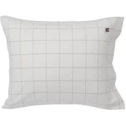 Lexington Hotel Light Flannel Pillowcase 50x60 Cm, White/Beige