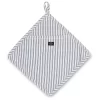 Lexington Icons Herringbone Striped Pannenlap, Blauw