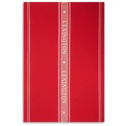 Lexington Icons Jacquard Star Theedoek, Rood