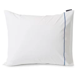 Lexington Rope Deco Embroidered Cotton Poplin Kussensloop, 50x60 Cm