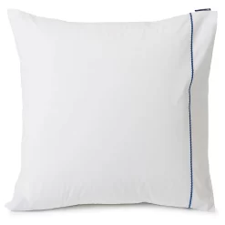 Lexington Rope Deco Embroidered Cotton Poplin Kussensloop, 65x65 Cm