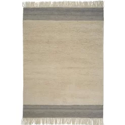 Linie Design Humble Act Wollen Vloerkleed 140x200 Cm, Ivory