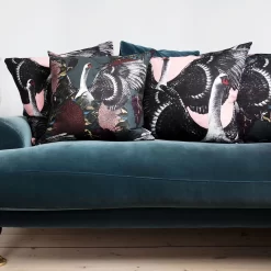 Firebird Kussenhoes Katoen / Linnen 60x60 Cm -Textielwinkel lisa bengtsson firebird cushion cover 8