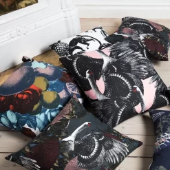 Firebird Kussenhoes Katoen / Linnen 60x60 Cm -Textielwinkel lisa bengtsson firebird cushion cover 9