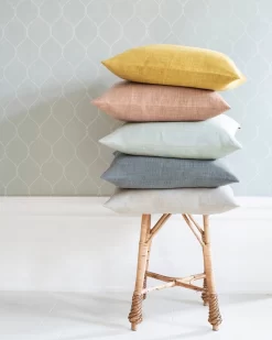 Grand Linen Kussenhoes 50x50 Cm, Oudroze -Textielwinkel littlephant grand linen kussenhoes 50x50 cm 8