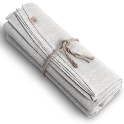 Classic Rond Tafelkleed Ø170 Cm, Lichtgrijs