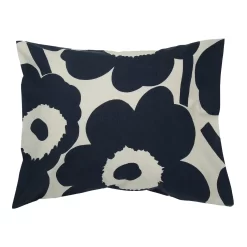 Marimekko Unikko Pillowcase 50x60 Cm, Dark Blue