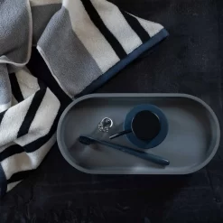 Mette Ditmer Boudoir Guest Towel 2 Pcs, 40x60 Cm, Light Grey -Textielwinkel mette ditmer boudoir towel light grey 10