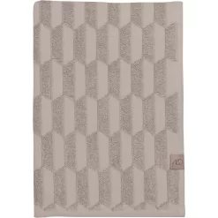 Mette Ditmer Geo Handdoek Sand, 50x95 Cm