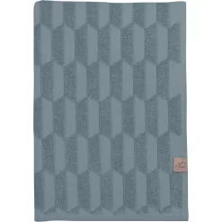 Mette Ditmer Geo Handdoek Stone Blue Pak Van 2, 35x55 Cm