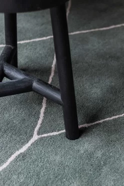 Mette Ditmer SHAPE Vloerkleed 120x154 Cm, Thyme Green -Textielwinkel mette ditmer shape vloerkleed 17