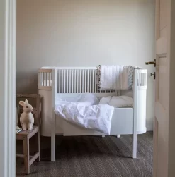 Mille Notti Bello Baby Pillowcase 35x55 Cm, Aqua -Textielwinkel mille notti bello baby cushion cover 35x55cm 8