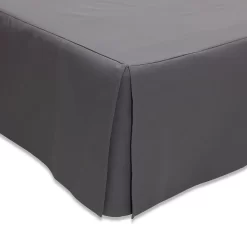 Mille Notti Napoli Bedskirt 180x220x52cm, Dark Grey