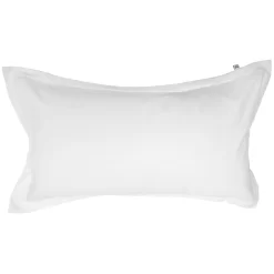 Mille Notti Satina Kussensloop Eco Wit, 50x90 Cm