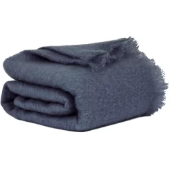 Mille Notti Senzo Plaid 140x200 Cm, Donkerblauw