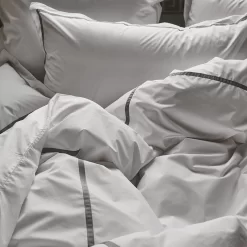 Mille Notti Singolo Dekbedovertrek Eco Grijs, 150x210 Cm -Textielwinkel mille notti singolo dekbedovertrek eco grijs 4 1