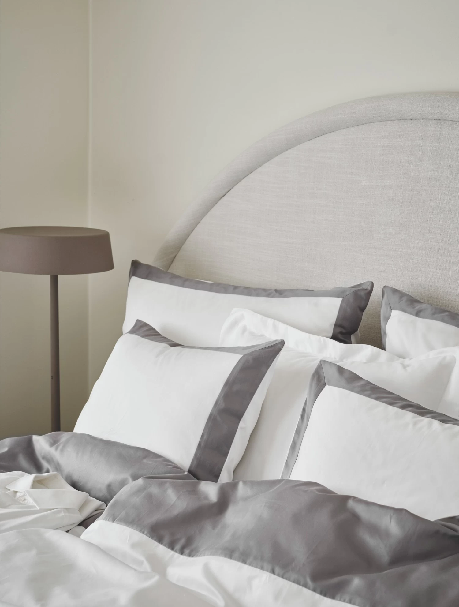 Mille Notti Sobrio Duvet Cover 140x220, Grey 2 Mille Notti Sobrio Duvet Cover 140x220, Grey - Afbeelding 2