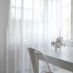 Grace Gordijn Dubbel Breedte 290x290 Cm, Wit