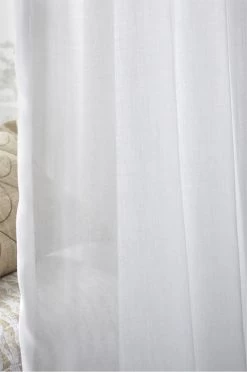 Grace Gordijn Simpel Breedte 140x290 Cm, Wit -Textielwinkel mimou grace gordijn simpel breedte 140x290 cm 12