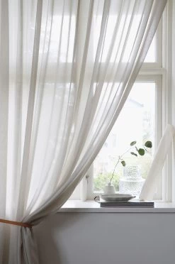 Lyx Hotellvoile Curtain 290x250 Cm, Natural -Textielwinkel mimou lyx hotellvoile curtain 290x250 cm 21