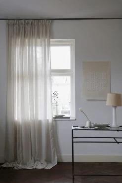 Lyx Hotellvoile Curtain 290x250 Cm, Natural -Textielwinkel mimou lyx hotellvoile curtain 290x250 cm 22