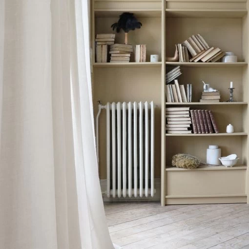 Spirit Curtain Wool Mix Wool White , 290x290 Cm -Textielwinkel mimou spirit curtain wool mix wool white 5