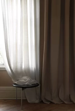 Spirit Curtain Wool Mix Wool White , 250x290 Cm -Textielwinkel mimou spirit curtain wool mix wool white 6