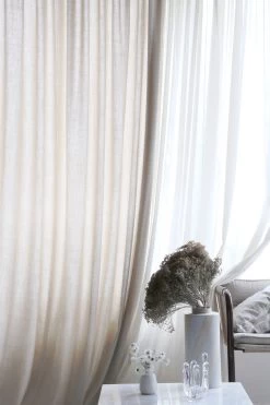 Studio Gordijn Dubbele Breedte Natuurwit, 290x250 Cm -Textielwinkel mimou studio gordijn dubbel breedte natuurwit 6 scaled