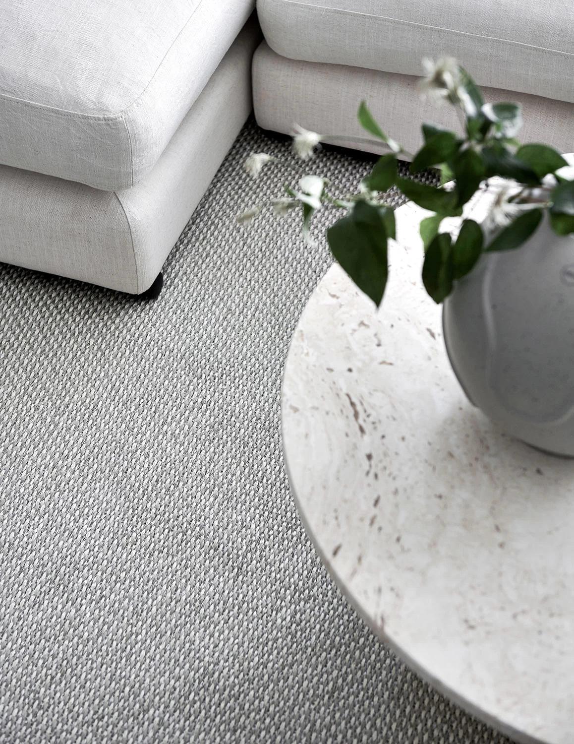 Edit Vloerkleed Linnen / Vanille / Stone Metallic, 85x260 Cm 2 Edit Vloerkleed Linnen / Vanille / Stone Metallic, 85x260 Cm - Afbeelding 2