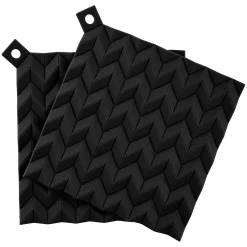 RIG TIG Hold-On Potholder 2 Pcs, Black