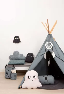 Roommate Ghost Cushion, Anthracite -Textielwinkel roommate ghost cushion 6 1