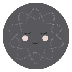 Roommate Hello Sunshine Play Mat, Grey