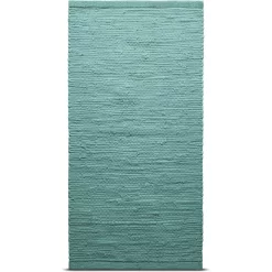 Cotton Vloerkleed Dusty Jade, 65x135 Cm