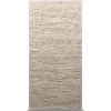 Leather Rug 170x240 Cm, Beige
