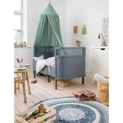 Sebra Bed Canopy, Grey -Textielwinkel sebra luifel 7