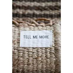 Hemp Rug Beige, 60X90 -Textielwinkel tell me more hemp rug beige 25