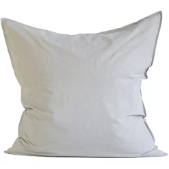 Kussensloop Biologisch Katoen 65x65 Cm Pak Van 2, Frost