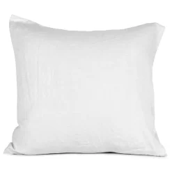 Linen Kussensloop 65x65 Cm, Wit