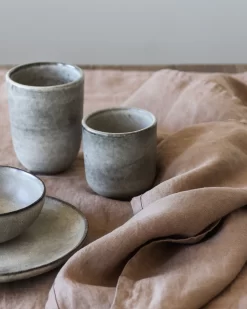 Sheet/Tablecloth Linen 160x270 Cm, Chestnut -Textielwinkel tell me more laken tafelkleed linnen 160x270 cm 15