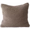 Rope Cushion Cover 50x50 Cm, Chestnut