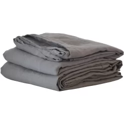 Tablecloth Linen 160x330, Dark Grey