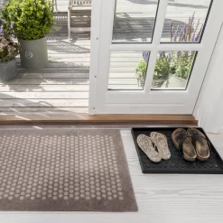 Dot Doormat 60x90cm, Sand 6 Dot Doormat 60x90cm, Sand -Textielwinkel tica copenhagen dot deurmat zand 19