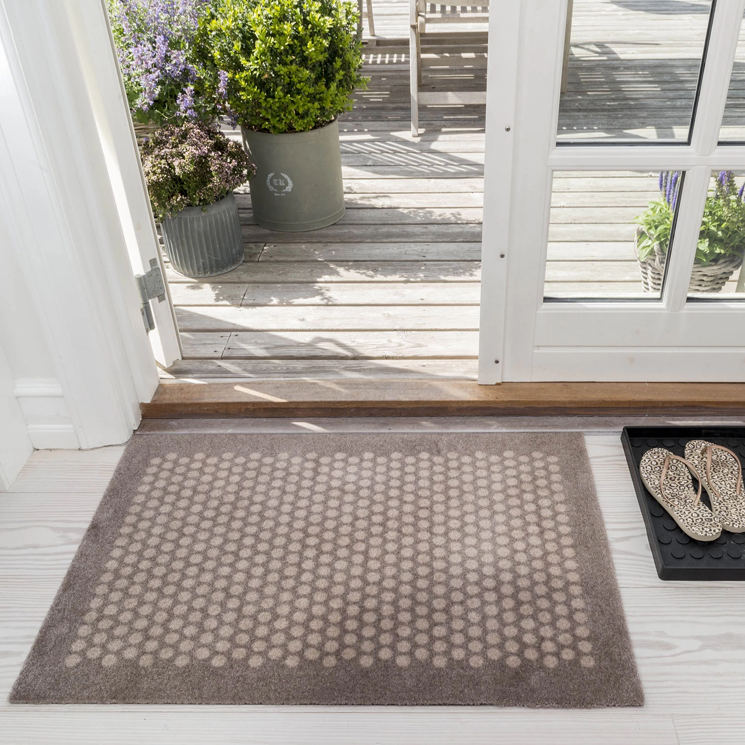 Dot Doormat 60x90cm, Sand 4 Dot Doormat 60x90cm, Sand - Afbeelding 4