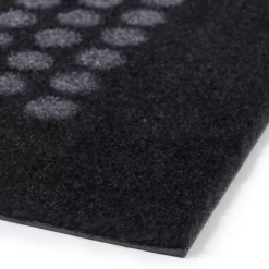 Dot Doormat 130X90 Cm, Black / Grey -Textielwinkel tica copenhagen dot deurmat zwart grijs 18 1