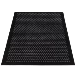 Dot Doormat 130X90 Cm, Black / Grey -Textielwinkel tica copenhagen dot deurmat zwart grijs 29